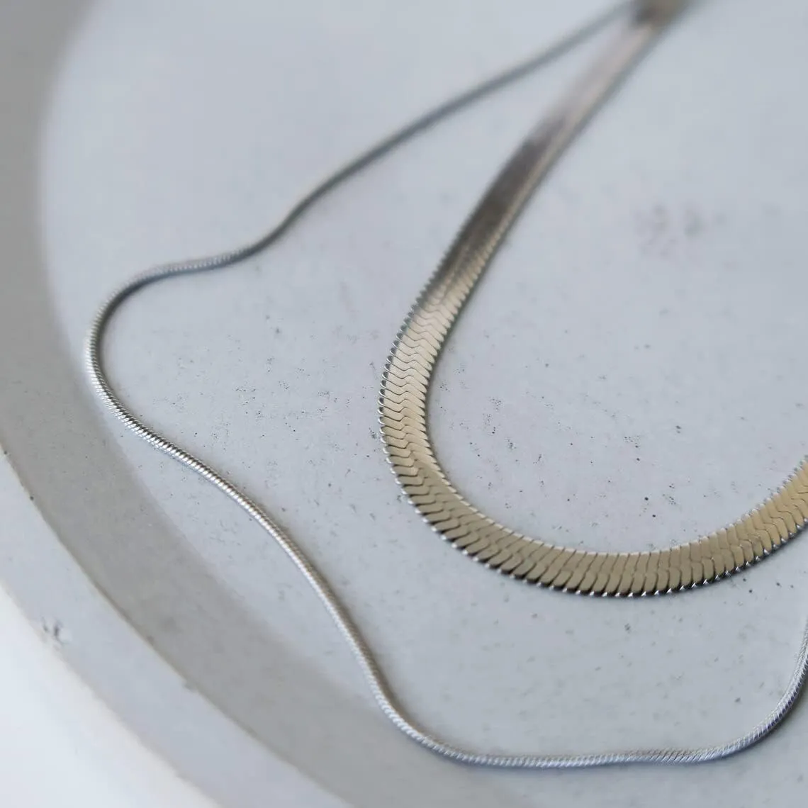 14K Gold Plated Dainty Choker Necklace for Women & Girls | Snake, Cuban Link, Paperclip, Ball Beaded, Tennis Chain, Natural Freshwater Pearl Necklace Fashion Jewelry Gift