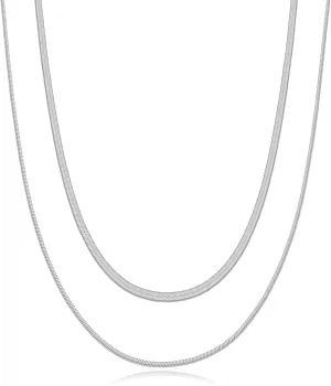 14K Gold Plated Dainty Choker Necklace for Women & Girls | Snake, Cuban Link, Paperclip, Ball Beaded, Tennis Chain, Natural Freshwater Pearl Necklace Fashion Jewelry Gift