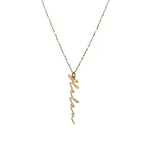 14k Solid Gold Personalized Name Pendant, Custom Made Jewelry, Perfect Gift for Anniversaries, Birthdays