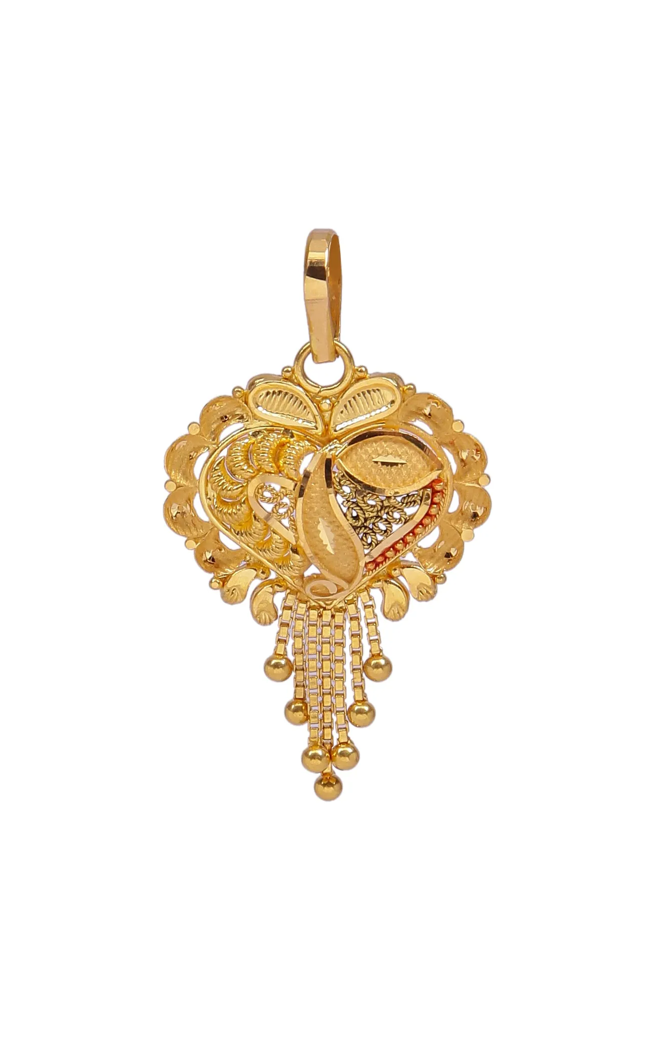 22 KT Gold Pendant (D133)