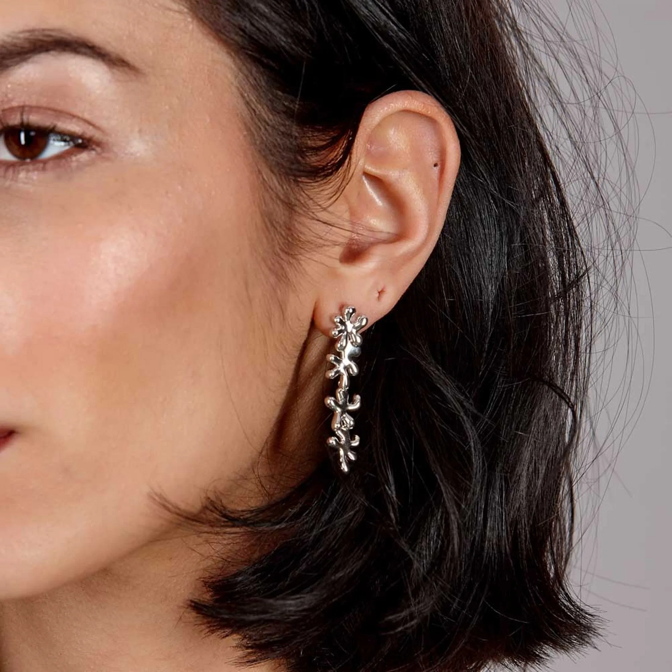 4 Drop Splash Earrings