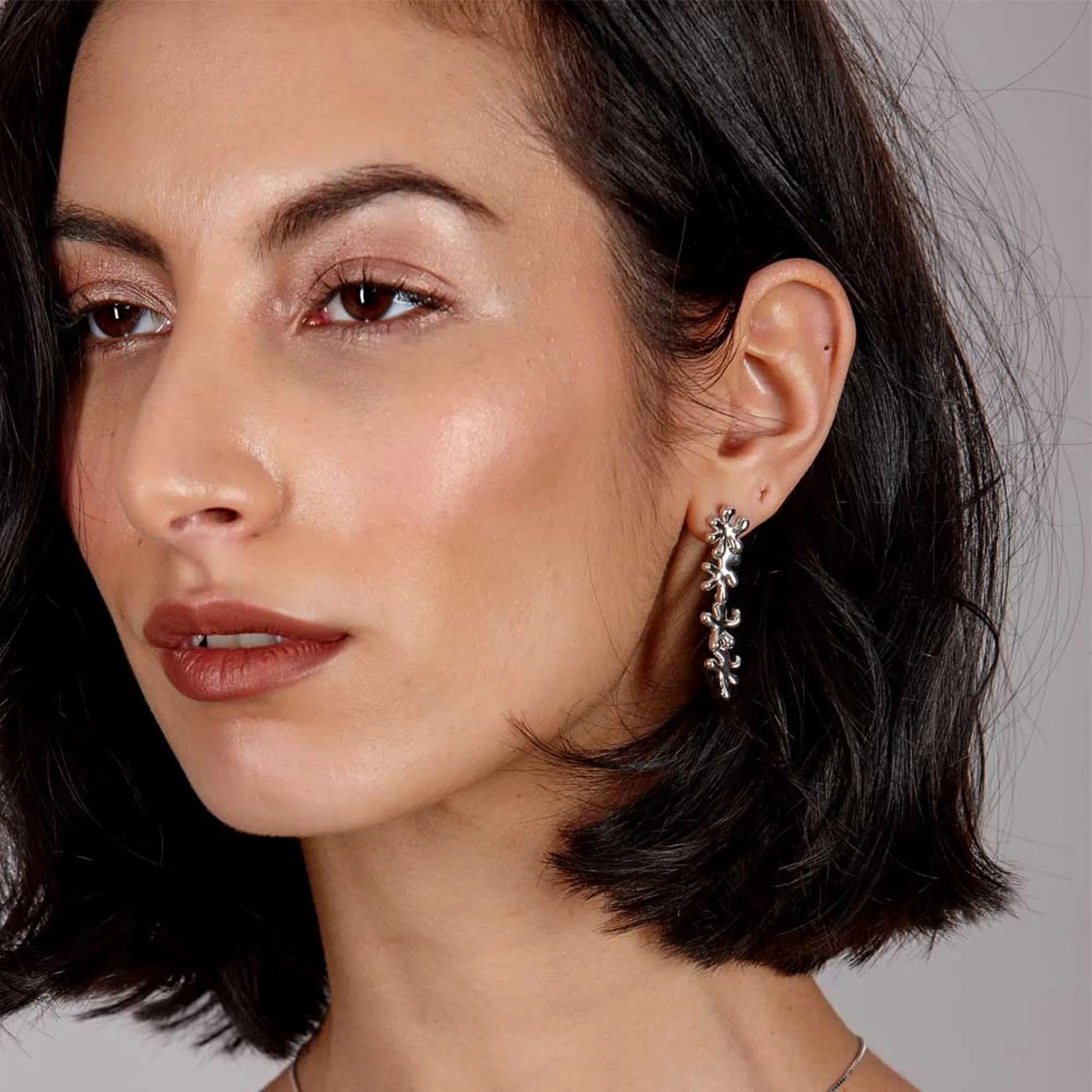 4 Drop Splash Earrings