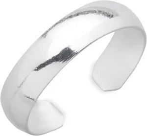 4 mm Plain Band 925 Sterling Silver Toe Rings for Teen Girls - Simple Midi Finger Pinky Adjustable Rings for Women - Solid Silver Foot Jewelry for Women