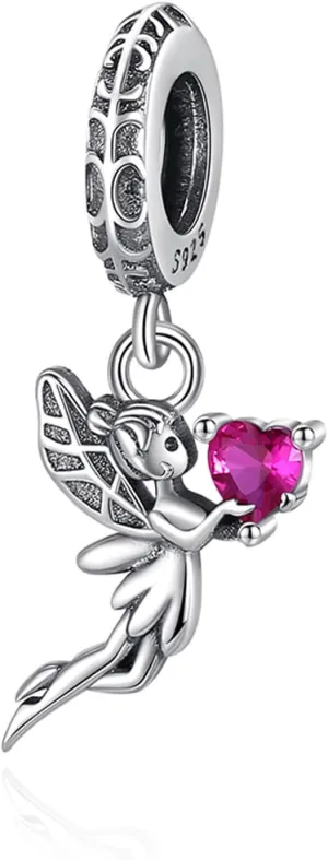 925 Sterling Silver Charms for Bracelets and Necklaces Birthday Eiffel Tower Paw Print Cactus Charms for Women
