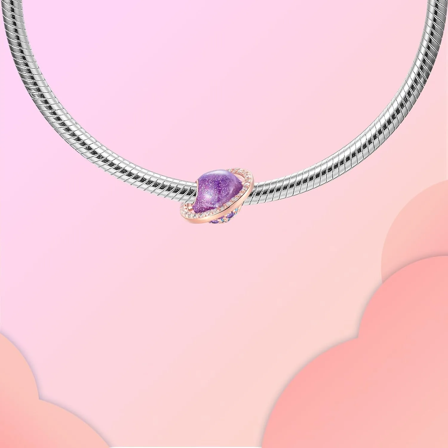925 Sterling Silver Charms for Bracelets and Necklaces Pendant Jewelry Valentine's Christmas Day Mother's Day Women's Bead Charms for Women