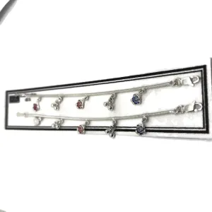 925 Sterling Silver Designer Fancy Anklet  - Style#43