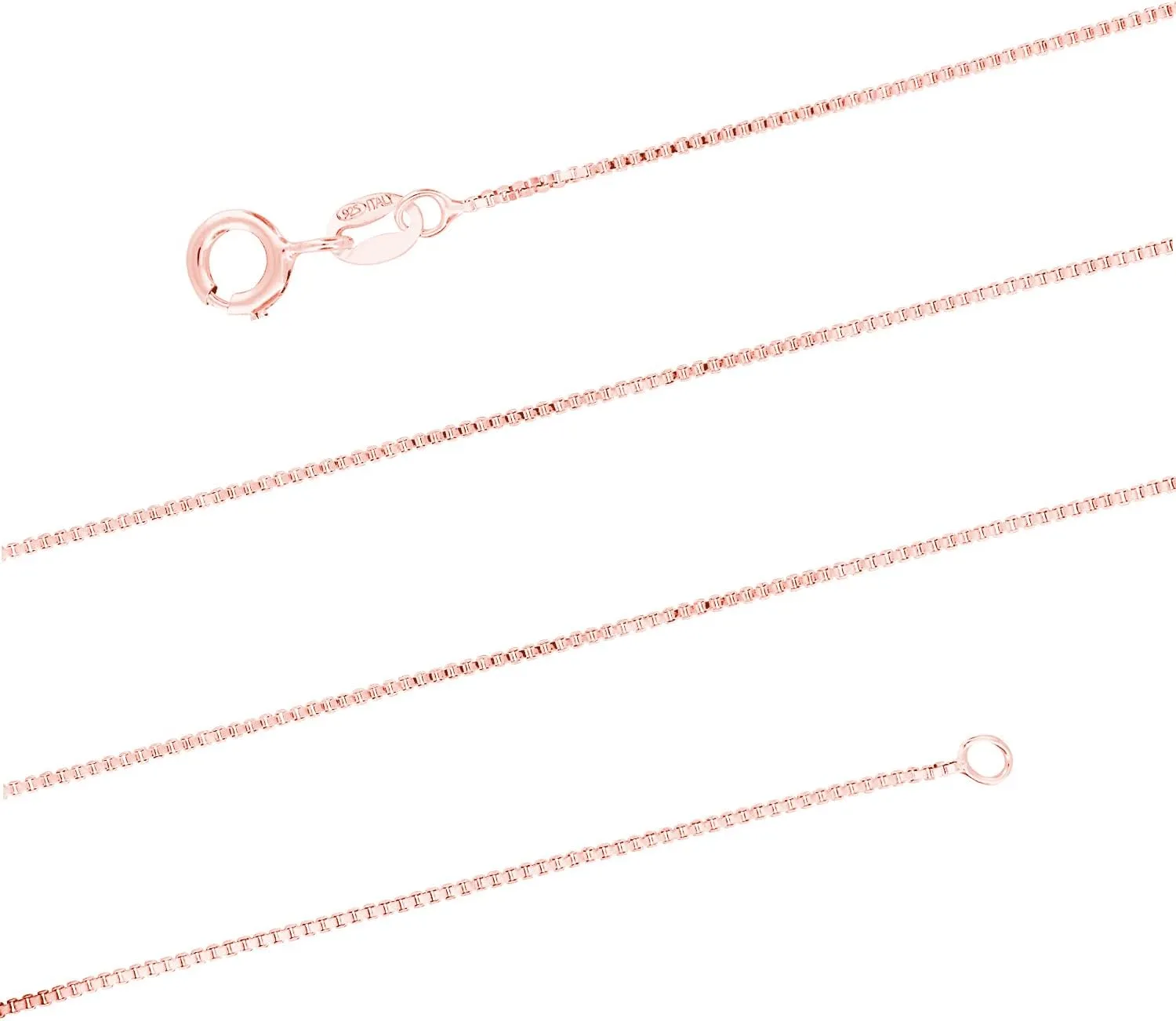 925 Sterling Silver Floating Cut-Out Plumeria Flower Necklace Pendant with 18" Box Chain, 14K Gold Plated, Cubic Zirconia, Nickel Free Hypoallergenic for Sensitive Skin, Gift Box Included