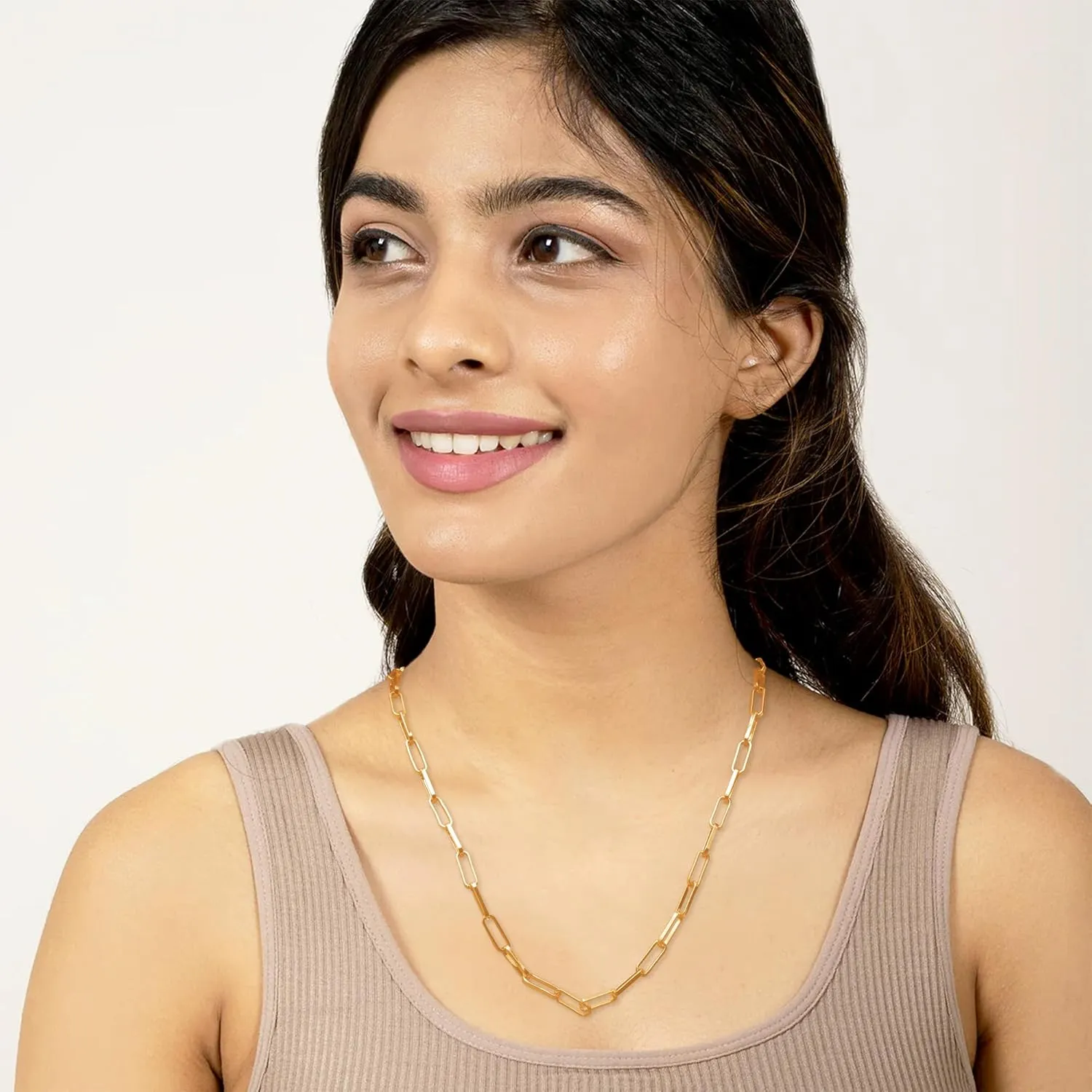 925 Sterling Silver Singapore Chain Lobster Clasp Paperclip Necklace for Women Sparkling Chain 2mm2.5mm3mm4mm5mm Gifts for Her