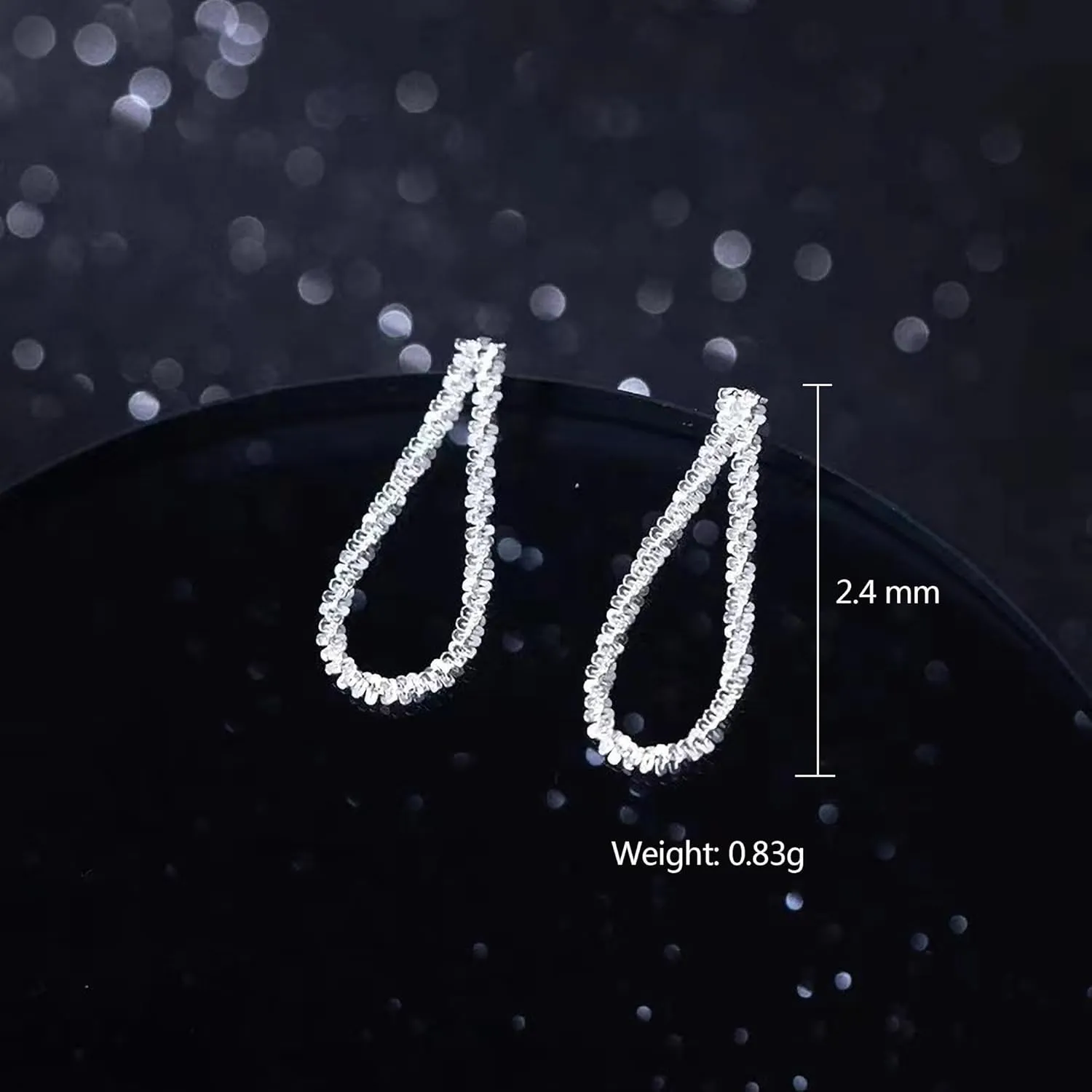925 Sterling Silver Threader Tassel Chain Drop Dangle Earrings for Women 14k Gold Plated Sparkling Butterfly Birthstone Long Fringe Earring Bling Line Wedding Stud Earring Jewelry for Mom