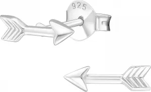 Arrow 925 Sterling Silver Stud Earrings, Dainty Minimalist Jewelry