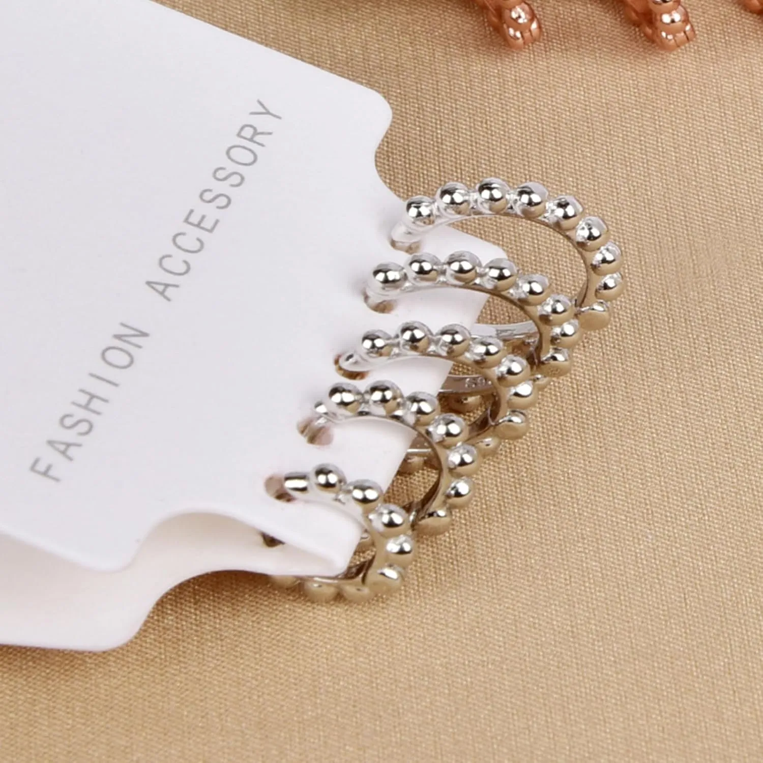 Ball Beaded Huggie Hoop Earrings 925 Sterling Silver Upper Ear Cartilage Helix Small Tiny Mini Sleeper Hoop Earrings