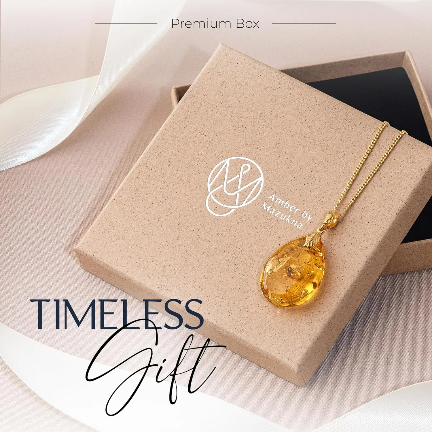 Baltic Amber Pendant for Women, Sparkling Amber Drop, Gold Plated Sterling Silver Necklace, Cognac Color Jewelry for Ladies, 18 inch gold plated chain