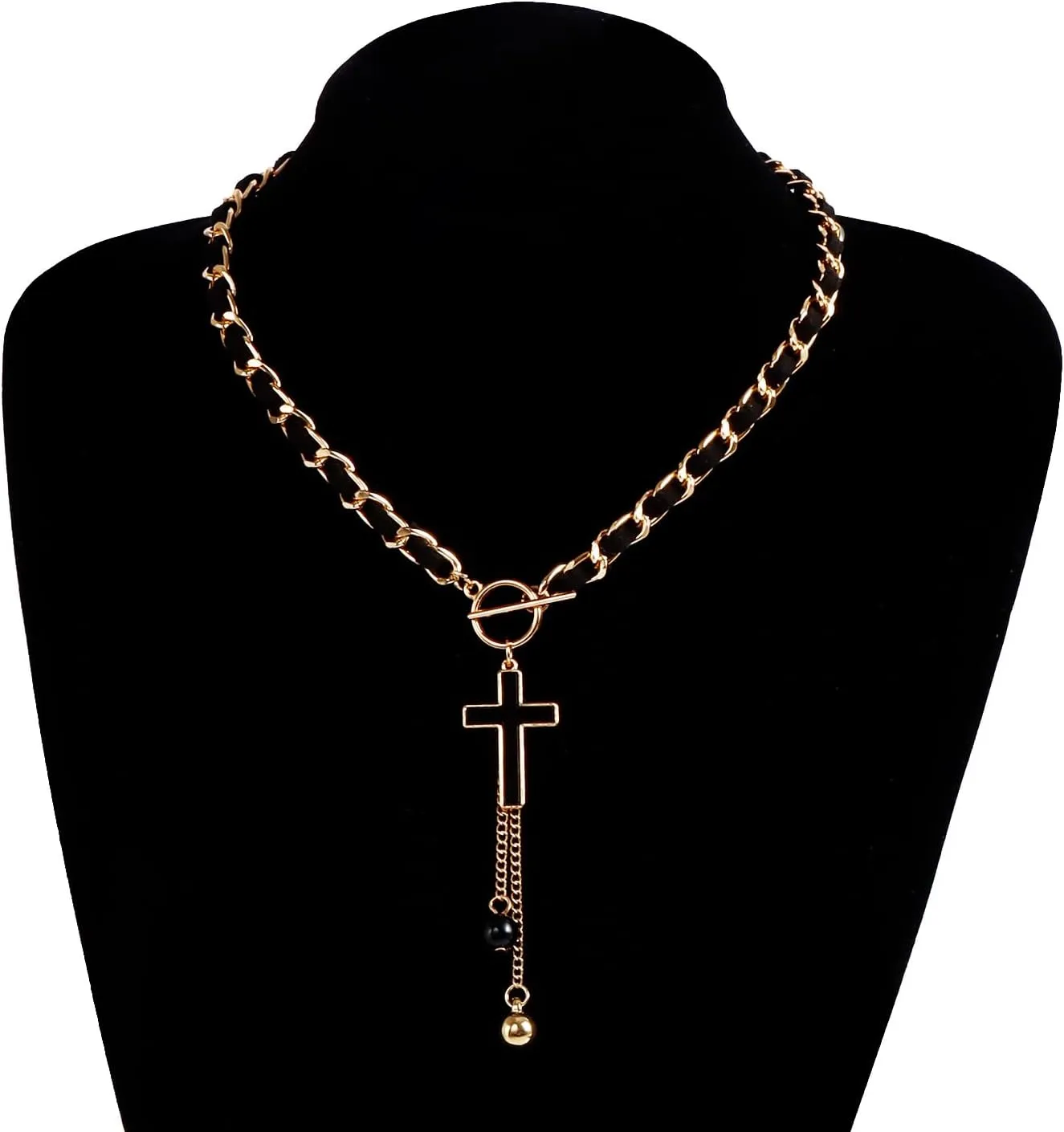 Black Wrap Velvet Choker With Black Heart Tree Sun Cross Star Butterfly Pedant for Women Girls,Jewelry Gift for Girlfriend Family And Friend