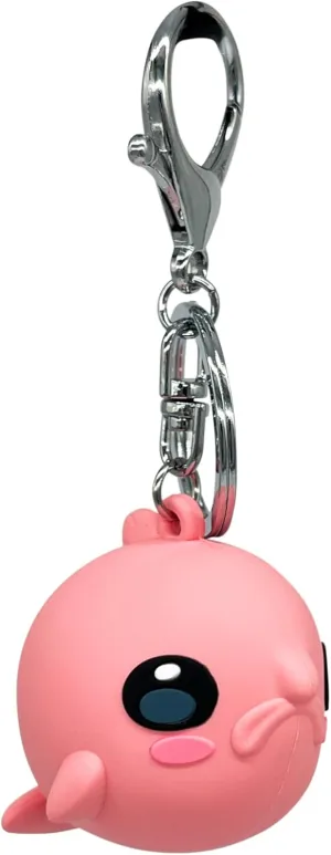 Blob Fish Keychain  Adorable Pink Blob Fish with a Hilariously Sad Face  Quirky Ocean Oddity for Bags, Backpacks, Wallets, Keys  Soft Plastic Accessory, Perfect for Funny, and Unique Gift Givers