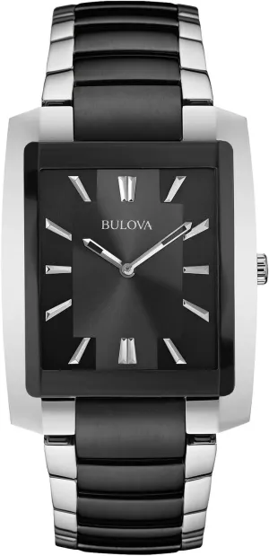 Bulova Men's Classic Rectangle 2-Hand Quartz Watch