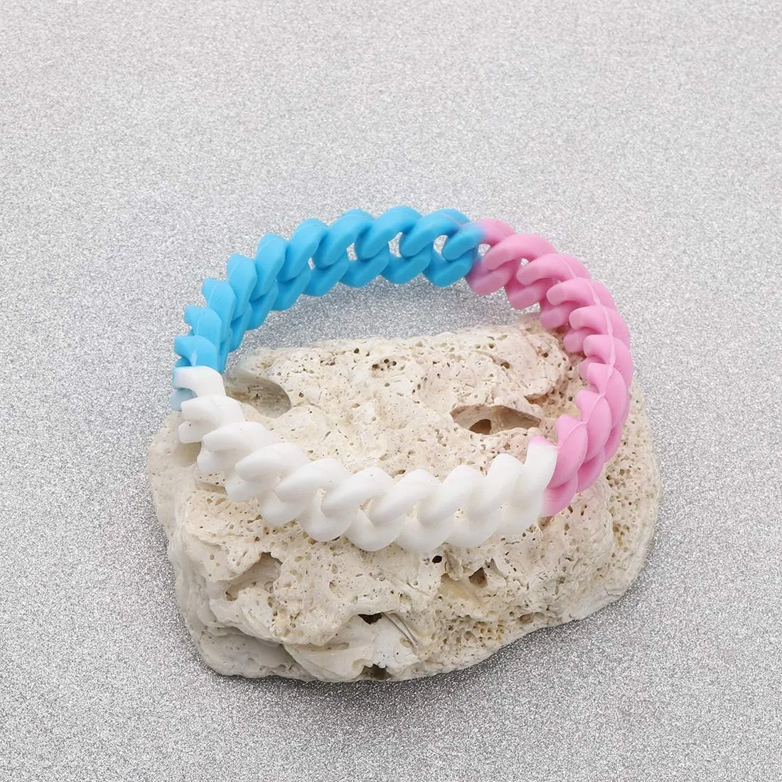 CHOORO LGBT Bracelet Gay Pride Bracelets Rainbow Silicone Rubber Wristbands LGBTQ Jewelry Gay Pride Gifts