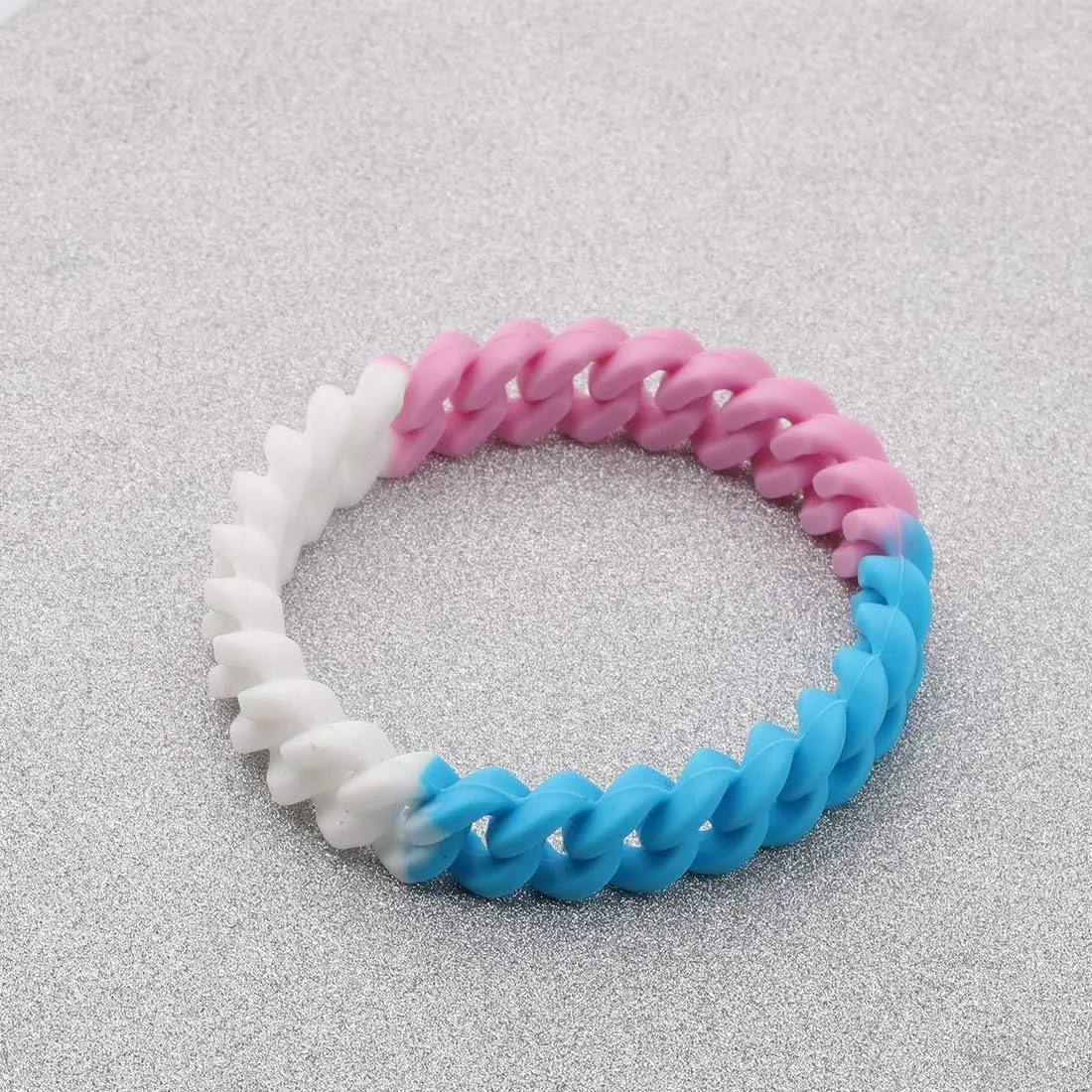 CHOORO LGBT Bracelet Gay Pride Bracelets Rainbow Silicone Rubber Wristbands LGBTQ Jewelry Gay Pride Gifts