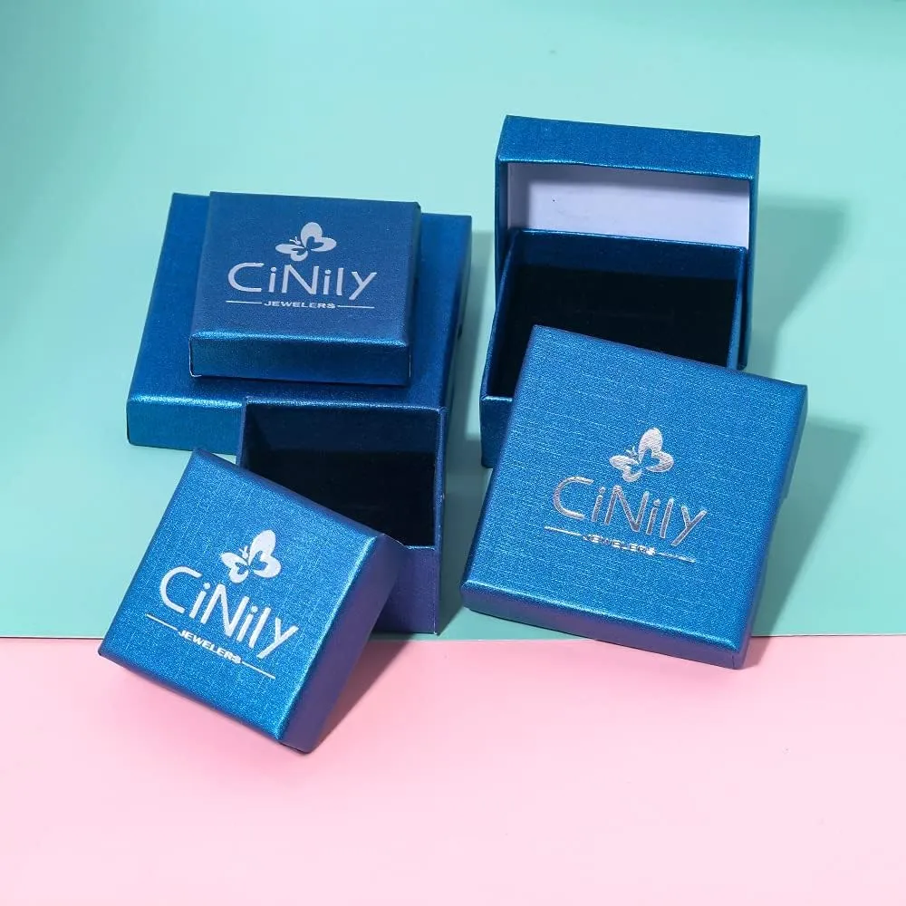 CiNily Opal Earrings Set for Women Hypoallergenic, Opal Stud Huggie Hoop Earrings Silver/Rose Gold Plated Dainty Hoop Huggie Silver Dangle Earring Stacks, Gold Jewelry