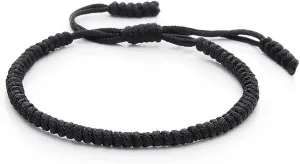 COLORFUL BLING Hand-Knitted Lucky String Bracelet Adjustable Tibetan Buddhist Prayer Yoga Mala Bracelets Kabbalah Protection Couple Jewelry