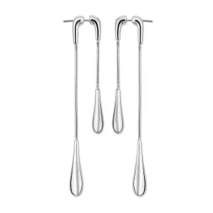 Double Drop Earrings Front and Back