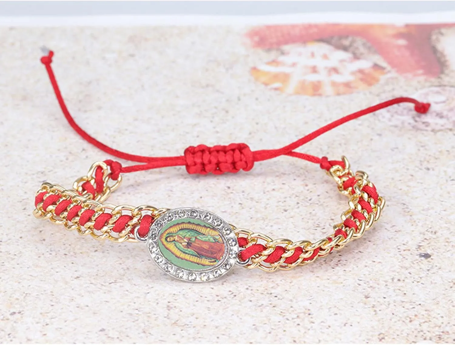 Drill Bracelet Hand-Woven Bracelet Can Worn by Men and Women As Gifts Or Prayer Bracelet 4-Color Black