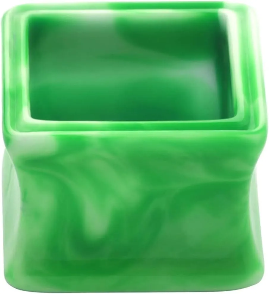 Epinki Gauges Ears, 1 Pair Acrylic Men Women Ear Gauges Hollow Square Piercing Jewelry