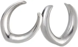 Epinki Stainless Steel Ear Gauges, 1 Pair Men and Women Ear Tunnels Piercing Jewelry