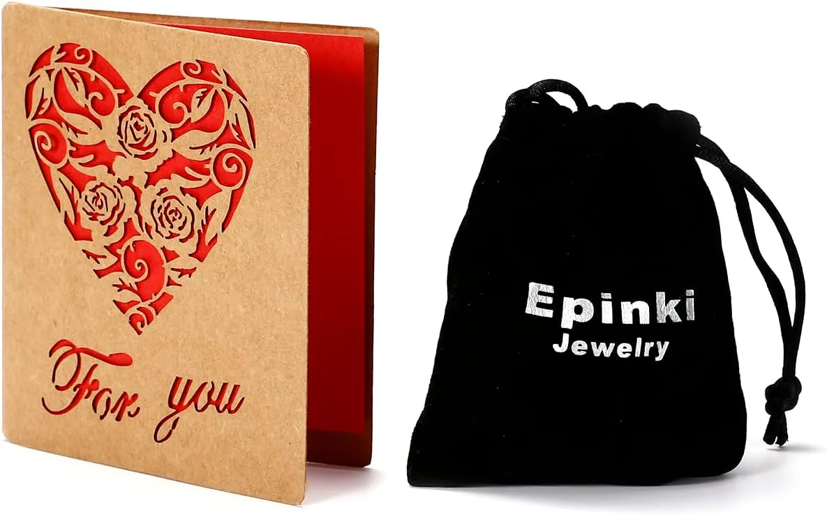 Epinki Stainless Steel Ear Gauges, 1 Pair Men and Women Ear Tunnels Piercing Jewelry