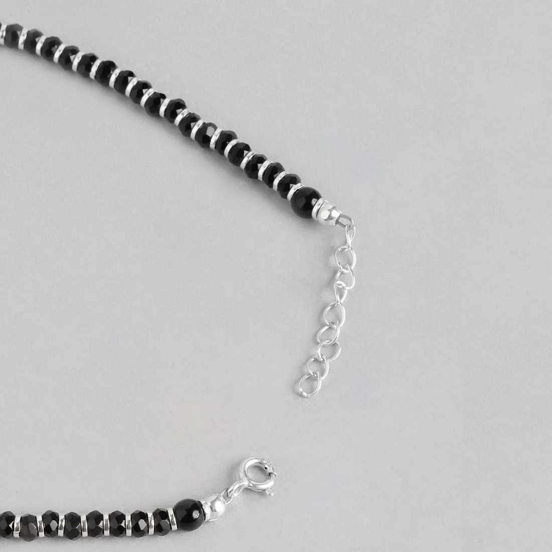 Evil Eye Beads 925 Sterling Silver Anklets