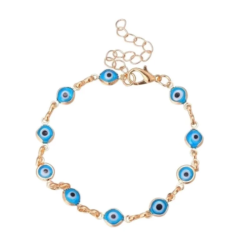 Fashion Devil's Eye Copper Bracelets 1 Piece