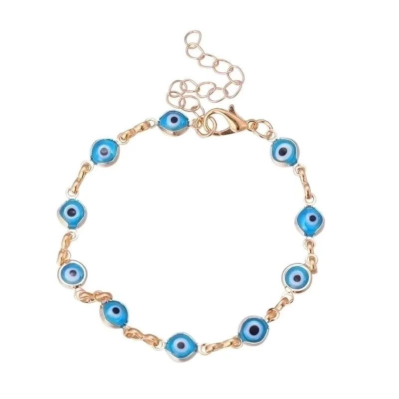 Fashion Devil's Eye Copper Bracelets 1 Piece
