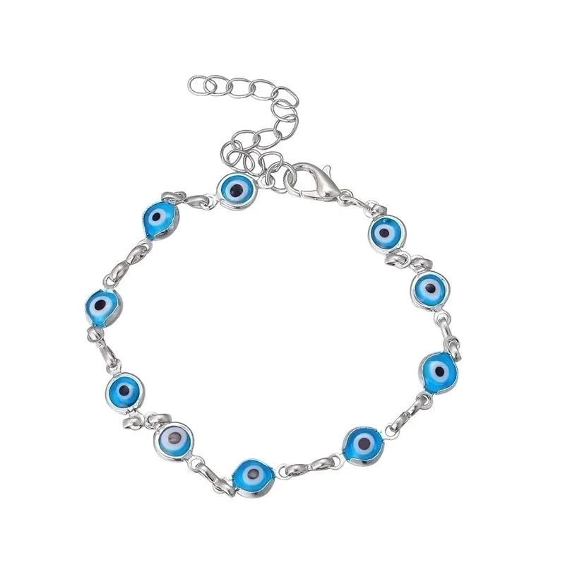 Fashion Devil's Eye Copper Bracelets 1 Piece