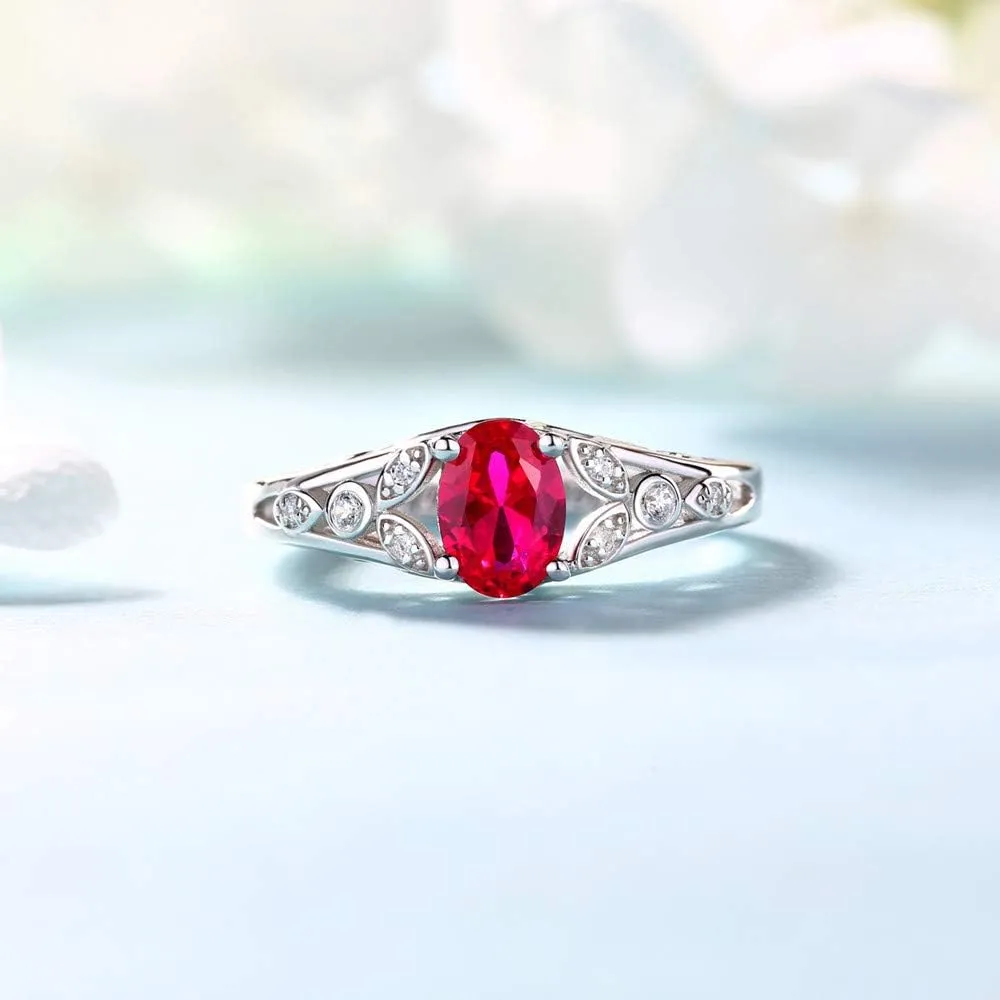 Getname Necklace Personalized Oval Engraved Birthstone Vine Ring Sterling Silver Couple Ring Wedding Band Ring Engagement Ring