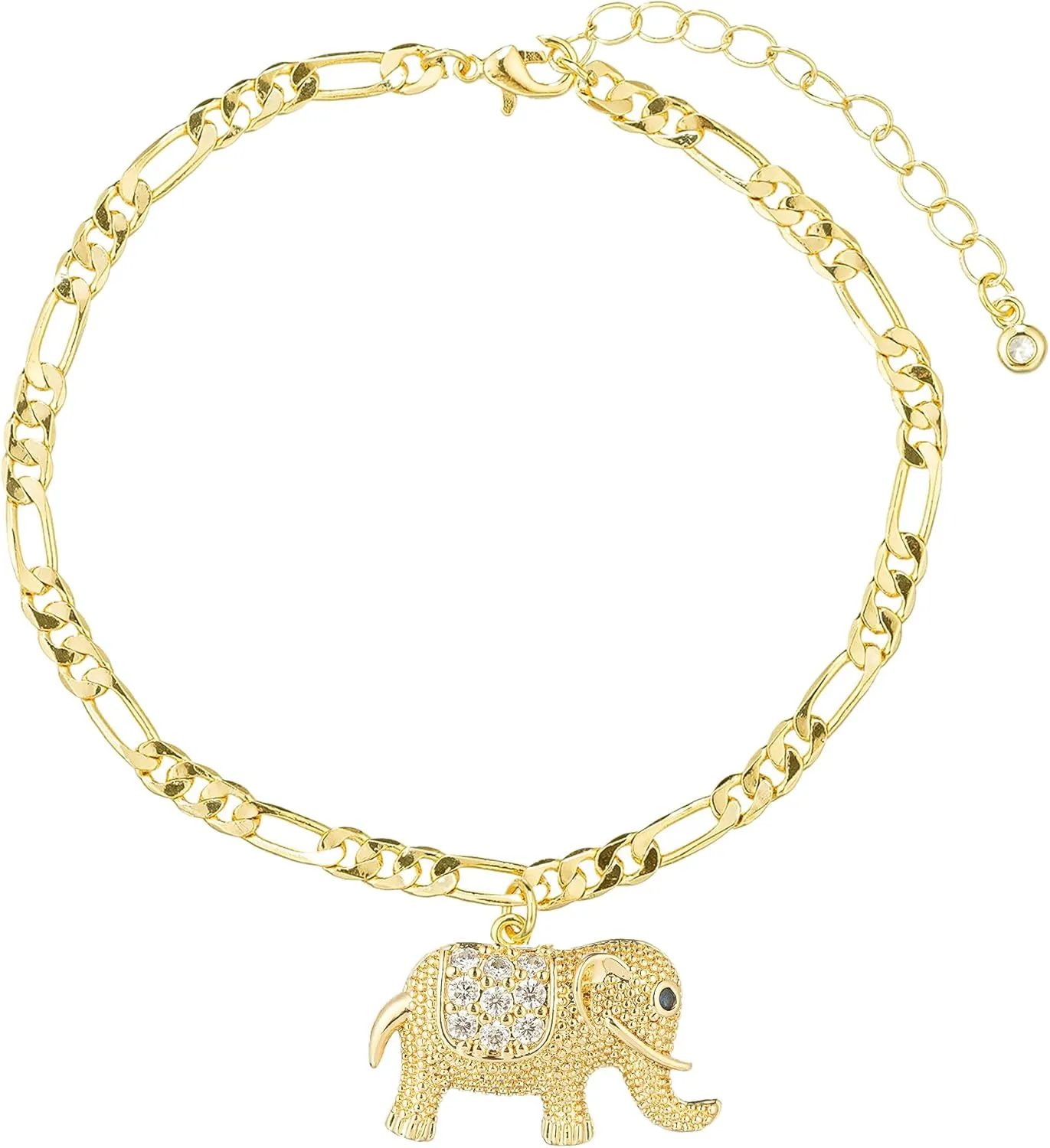 Gold Anklet for Women Teen Girls, Dainty 14K Gold Plated Anklets for Women, Summer Beach Ankle Bracelets Waterproof