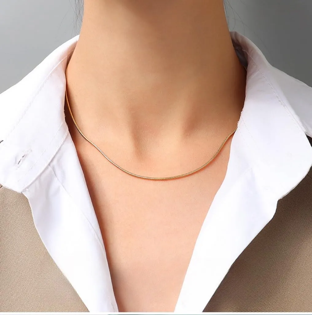 Gold Layered Initial Necklace - Dainty Gold Initial Personalized Necklaces for Women Trendy, 18K Gold Plated Letter A-Z Necklace, Gold Jewelry for Women
