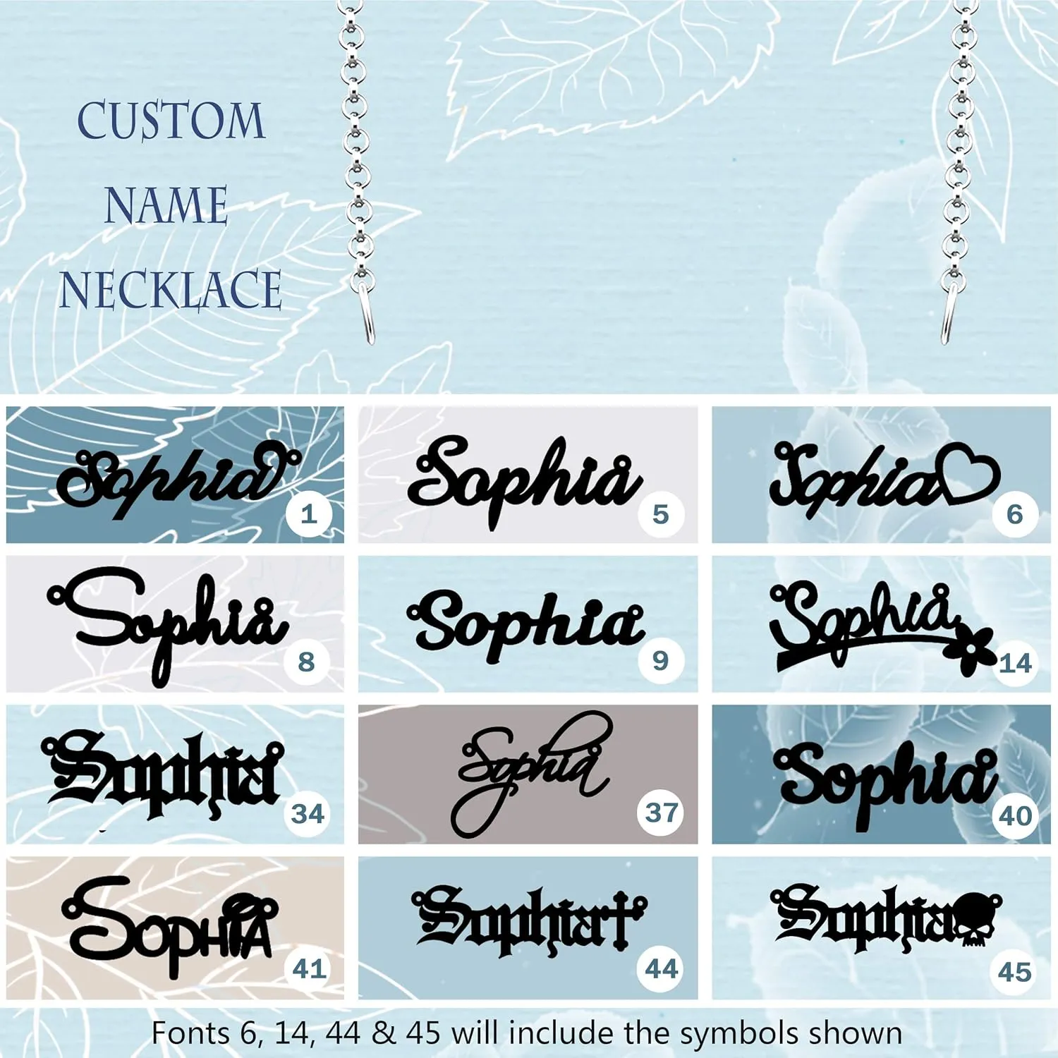 Hadley Name Necklace Personalized Sterling Silver Custom Name Necklace for Women