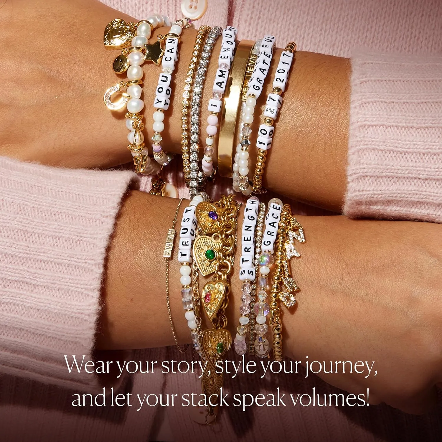 Handcrafted and Uniquely Designed Beaded Bracelet
