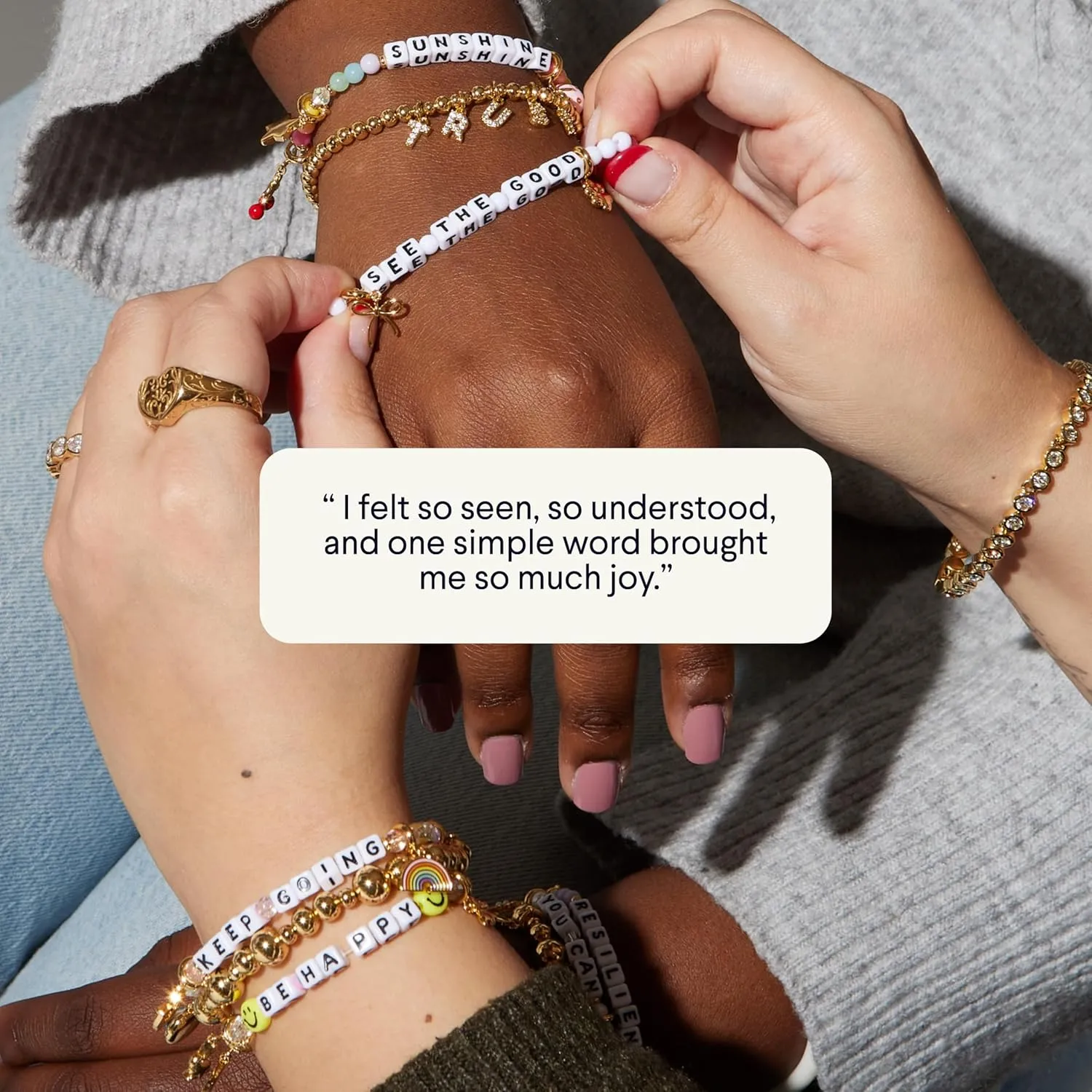 Handcrafted and Uniquely Designed Beaded Bracelet