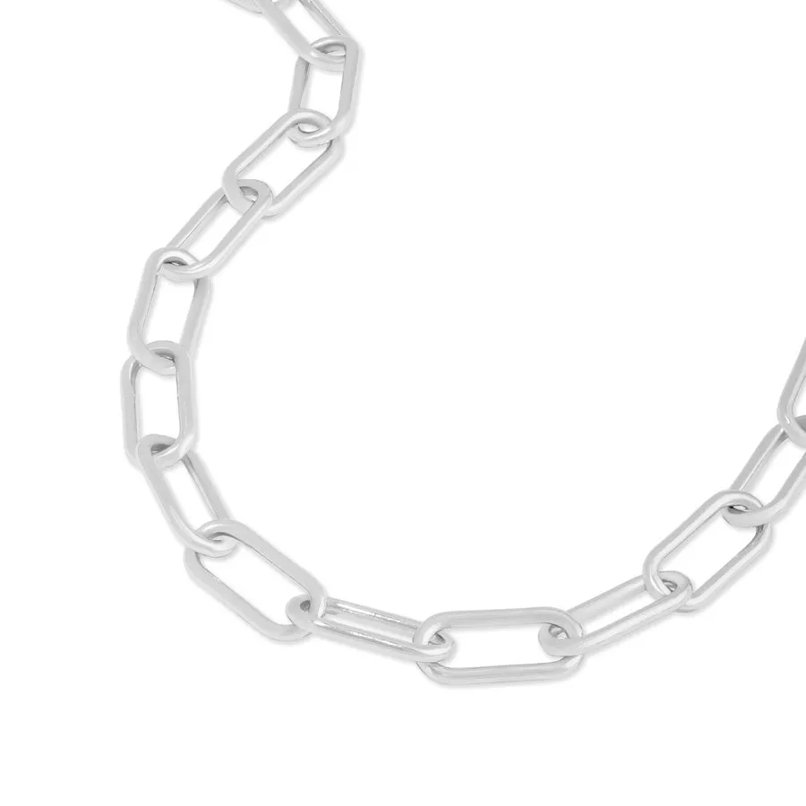 Harper XL Chain Silver Necklace