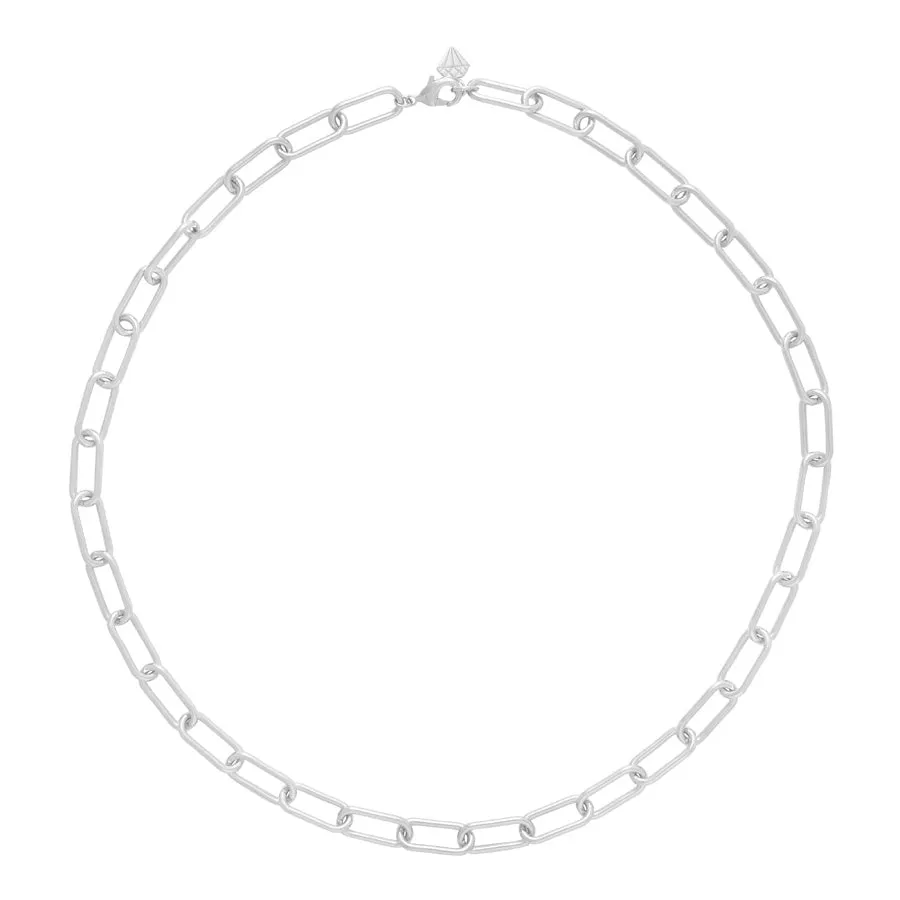 Harper XL Chain Silver Necklace