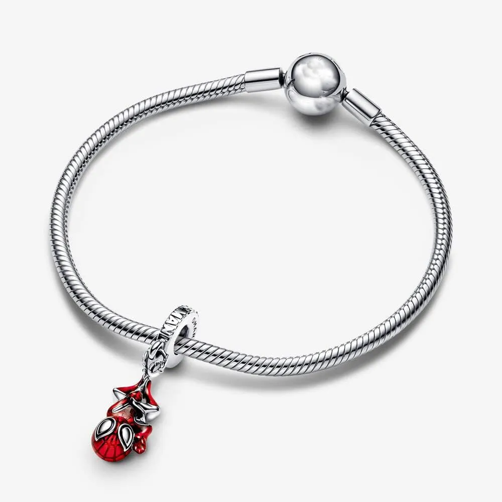 Hero Charm Cubic Zirconia 925 Sterling Silver Heart Beads Perfect Mom Charms Birthday Christmas Jewelry Gifts Women