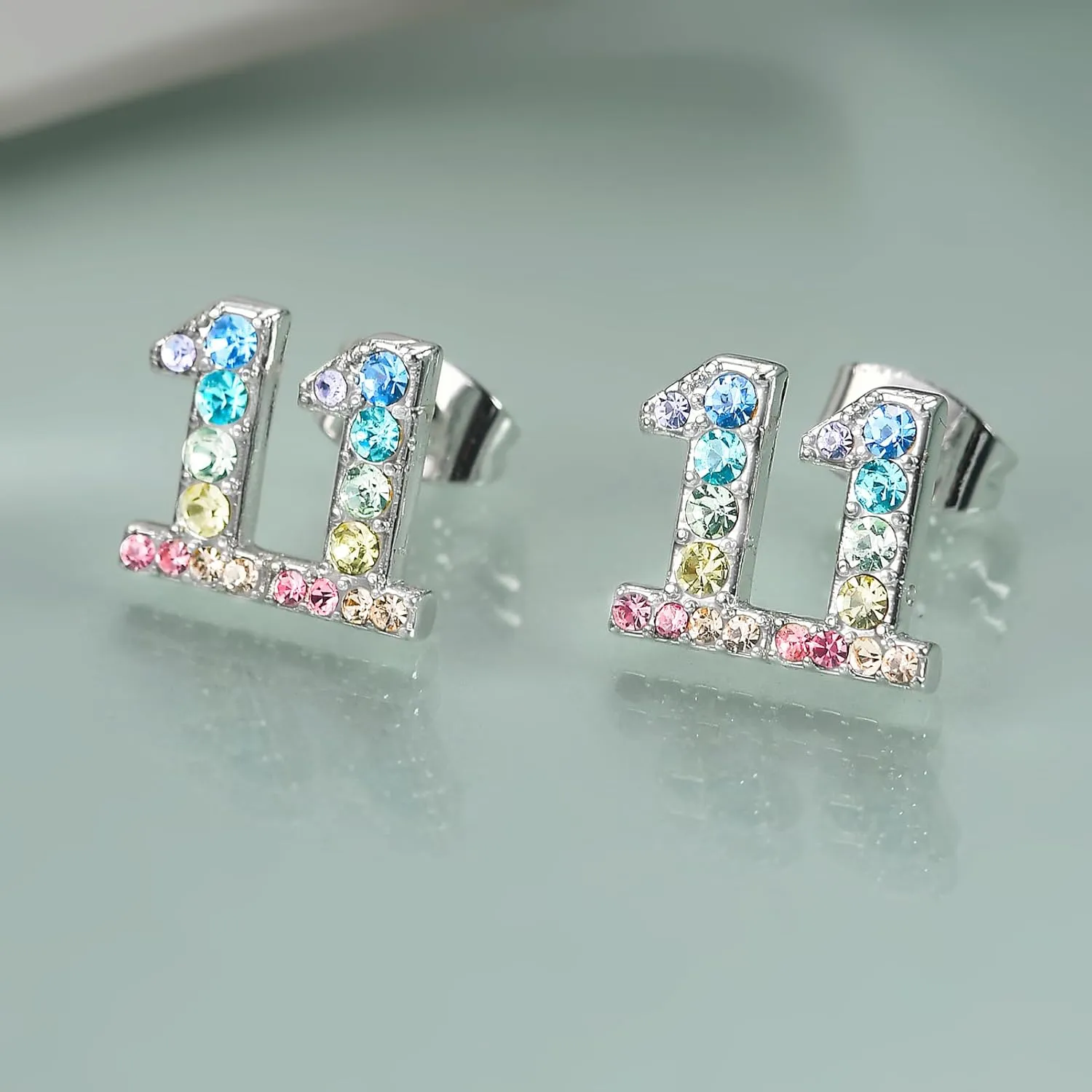 Initial Letter Earrings for Women,Alphabet Letter Earrings Angel Number Baseball Jewelry Gifts for Women