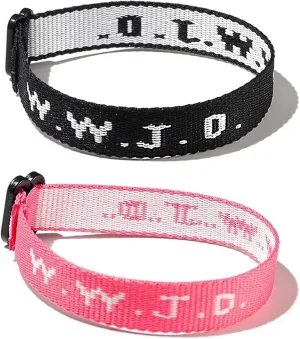 Inspirational WWJD Letter What Would Jesus Do Braided Rope Handmade Bracelets Protection Faith Pray Religious Christian Friendship Couple Jewelry for Women Men