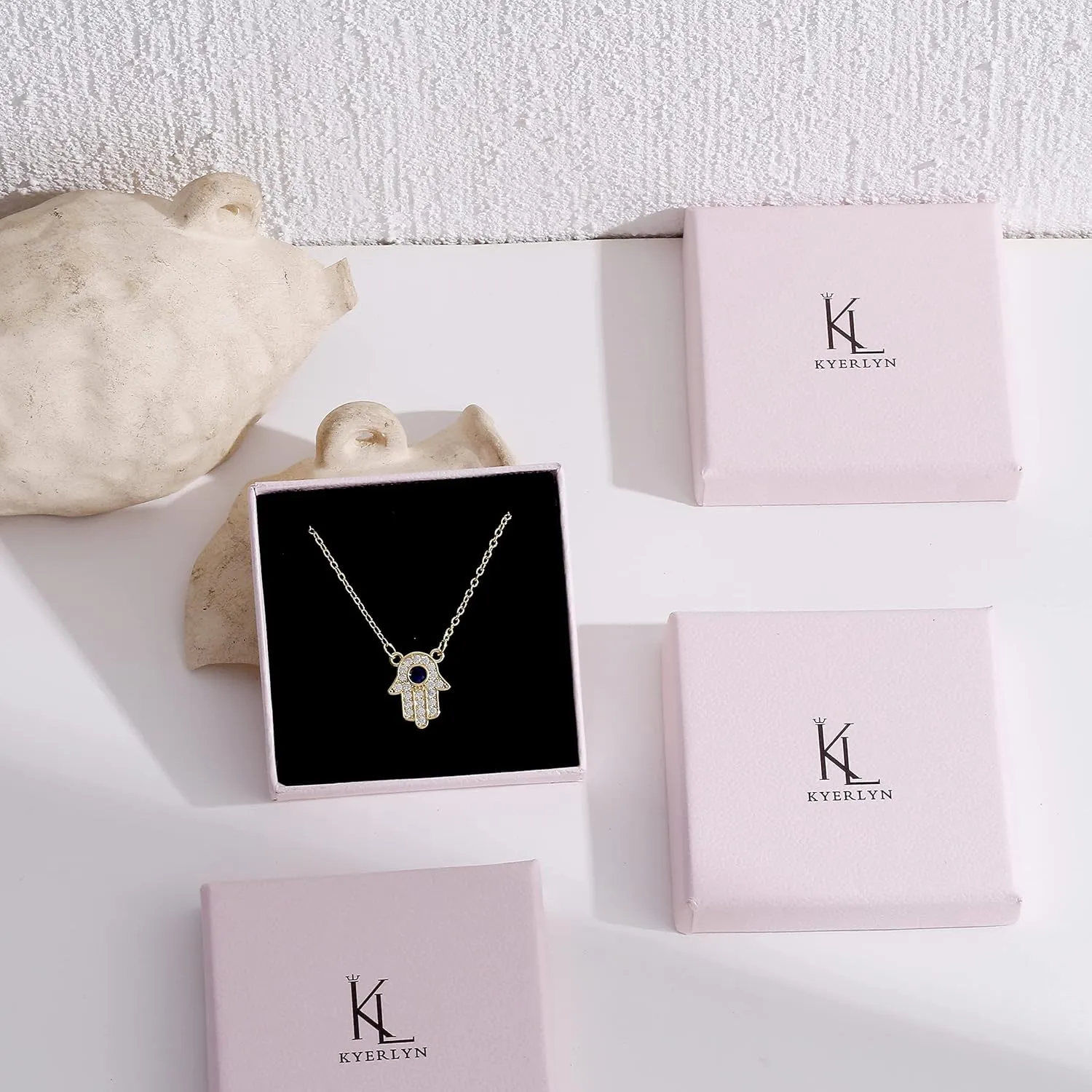 Kyerlyn 14K Gold Plated Zircon Y Lariat Necklaces Long Drop CZ Pendant Y Necklace for Women Dainty Diamond Chain Necklace Fashion Jewelry
