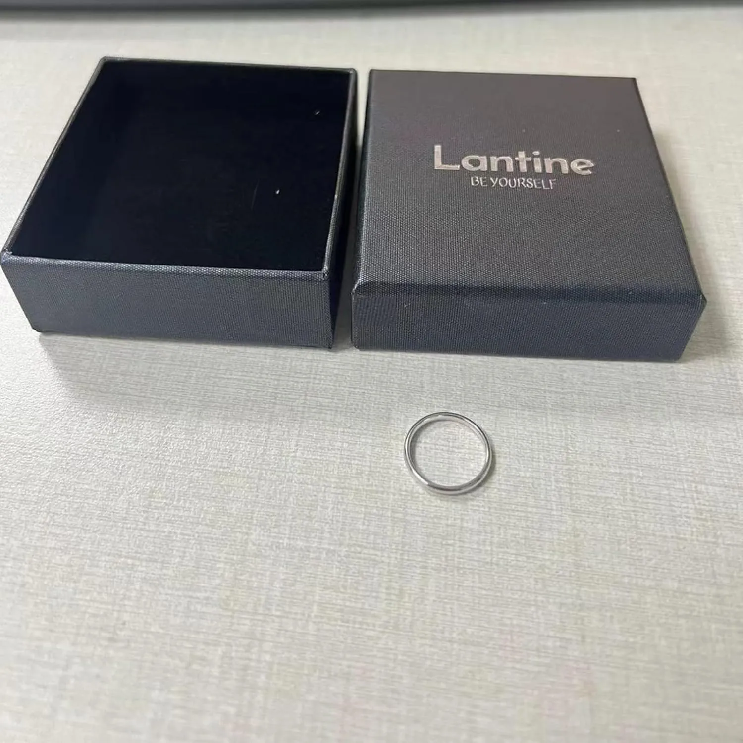 Lantine 2mm Simple Pinky Ring Silver High Polishing Dome Thin Minimalist Stacking Knuckle Plain Band Ring Size 2-8.5
