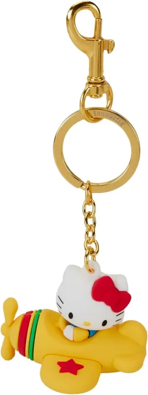 Loungefly Hello Kitty 50TH Anniversary Classic FIGURAL Silicone Keychain