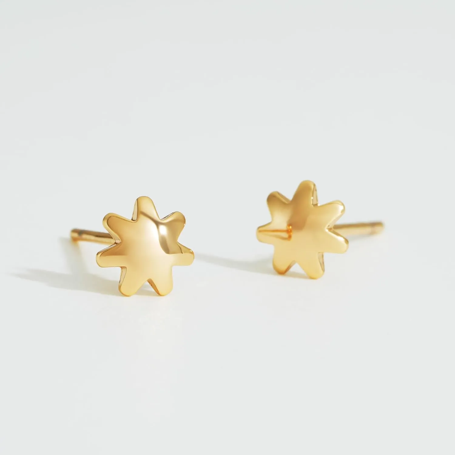 LOYATA Earring Stud Sets for Women 14K Gold Plated 925 Sterling Sliver Post Small Stud Earrings for Women Hypoallergenic Gold Trendy Jewelry for Women