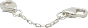 Made in Italy Ultra Durable | 925 Sterling Silver Extender Chain for Bracelets, Necklaces, Anklets, Key Chains | 2 Inches