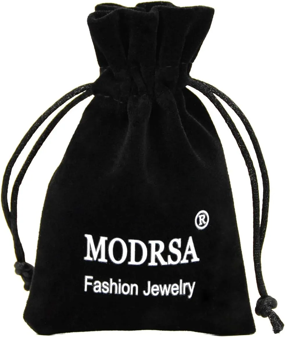 MODRSA Silver & Gold Threadless Nose Studs 20g & 18g Flat Back, Cartilage & Conch Earring Studs for Women 6mm & 8mm