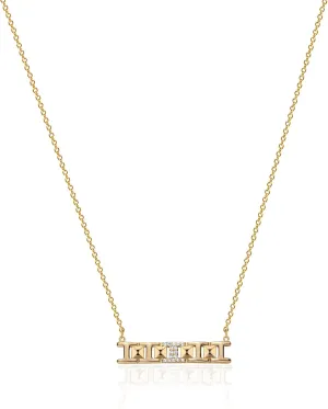 MTMY Gold Pendant Necklace for Women 14K Gold Plated Dainty Gold Necklace Simple Delicate Jewelry